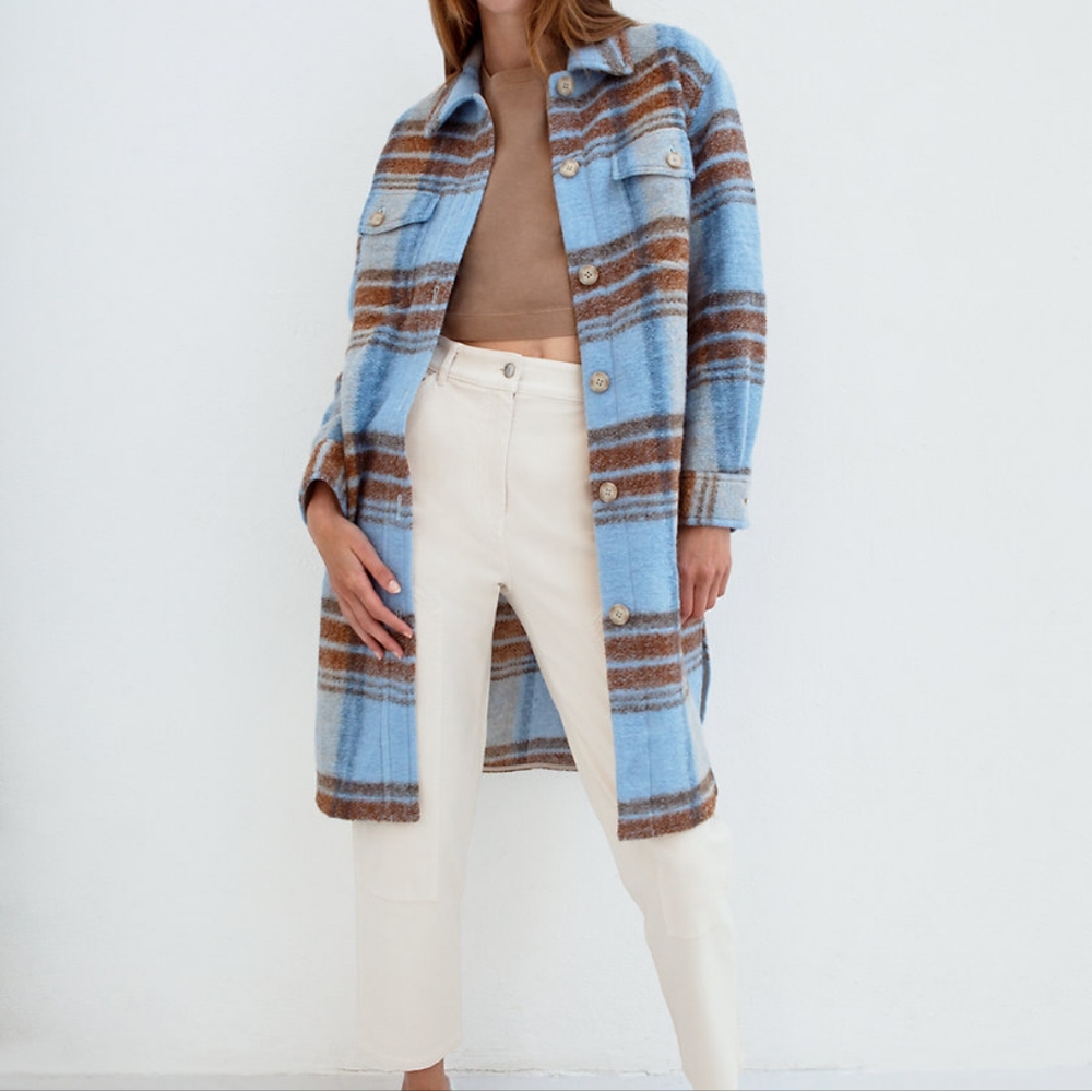 Aritzia Wilfred Ganna long jacket size 2XS